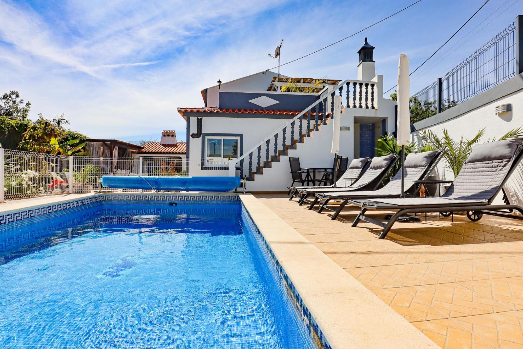 Vila Da Encosta - Private - Heated Swimming Pool - By Bedzy Albufeira Bagian luar foto