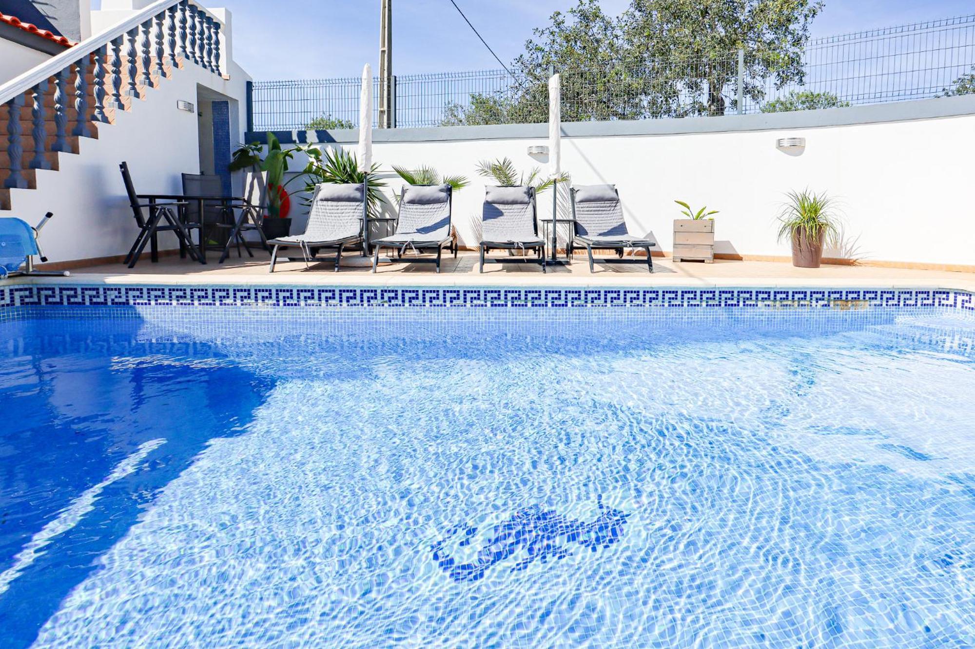 Vila Da Encosta - Private - Heated Swimming Pool - By Bedzy Albufeira Bagian luar foto